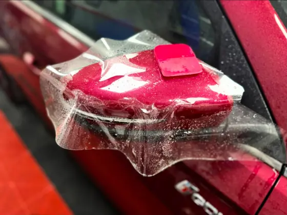 Caroserie protejată cu folie transparentă, lucrare Folii auto Petroșani